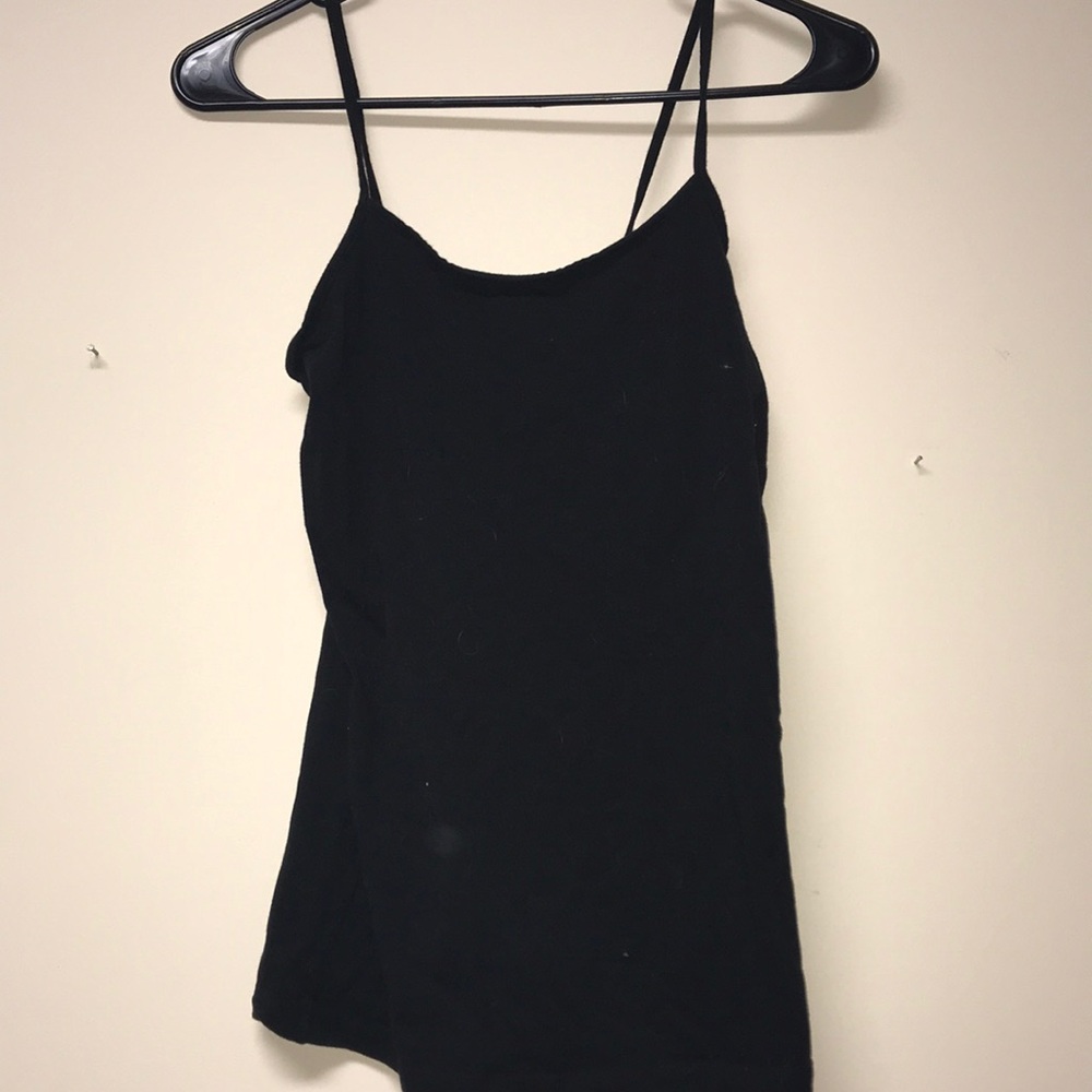 black tank top